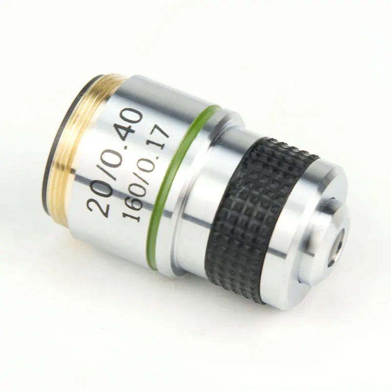 Биологический микроскоп 20X с оптическим увеличением ахроматическая линза