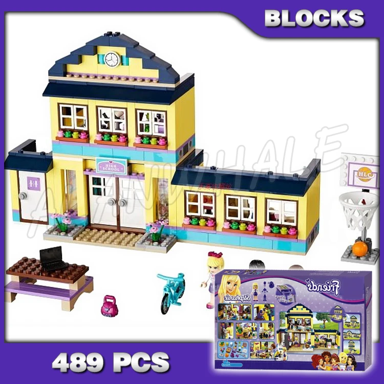 

489 шт., Детский конструктор для игры в баскетбол