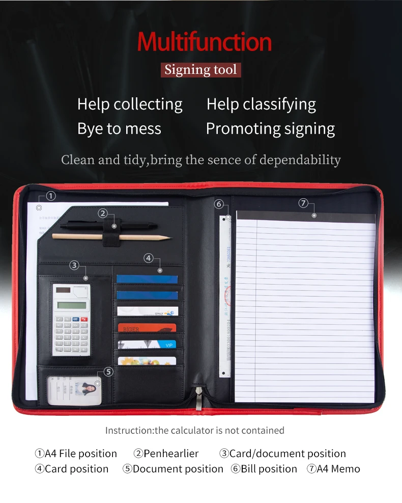 Симпатичная кожаная растягивающаяся дорожная Папка органайзер для документов