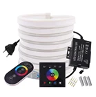 Неоновая светодиодная RGB светильник та с дистанционным управлением, 220 В, 110 В