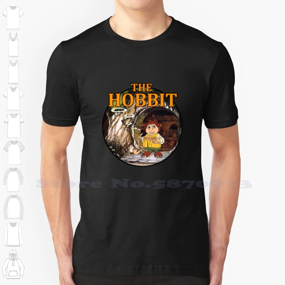 H0Bbit мультфильм мультфильм-Забавный на заказ женская футболка фильмы Дракон