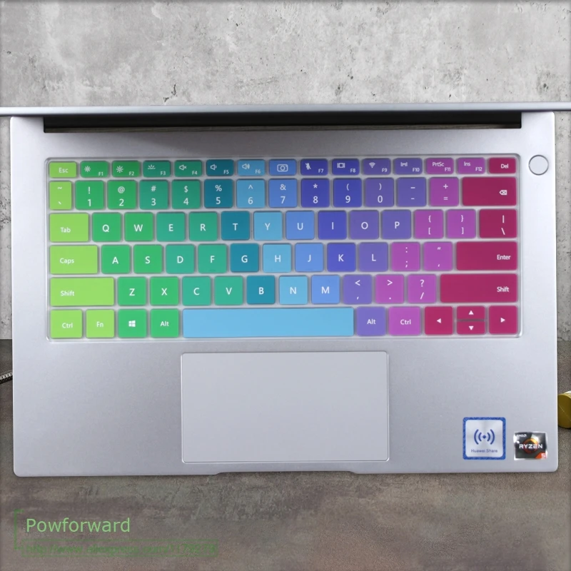 Силиконовый защитный чехол для клавиатуры mate Book D14 2020 HUAWEI MateBook D 14 (R5 3500U/8 GB/512 GB/Linux) |