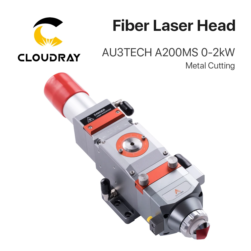 Металлическая режущая головка Cloudray AU3TECH A200MS 0-2 кВт автоматическая фокусировка