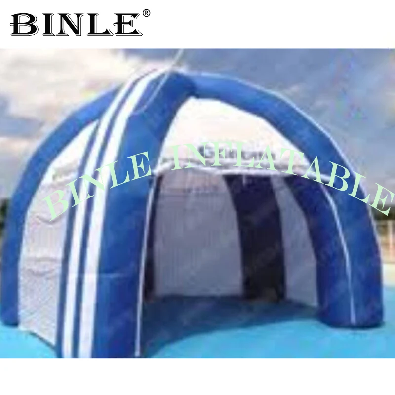 Надувная комнатная и уличная палатка паук из ткани Оксфорд 3 м 4 купольная с