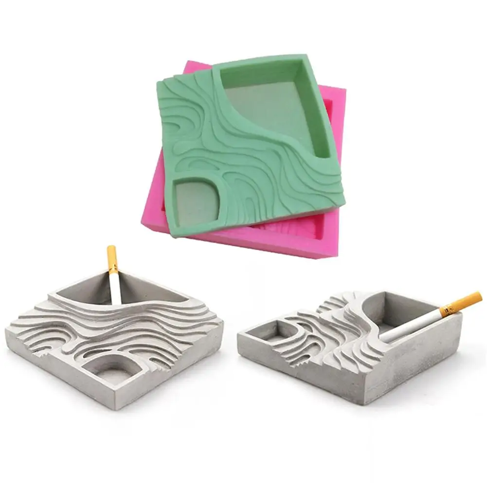 Сочные растения цветочный горшок DIY силиконовая форма гипсоцемент мясистый