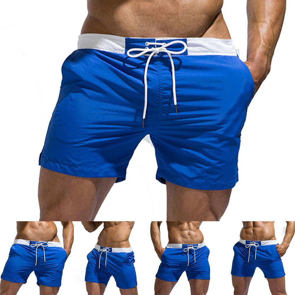

Summer New Men's Light Thin Solid Color Casual Quick-drying Breathable Shorts