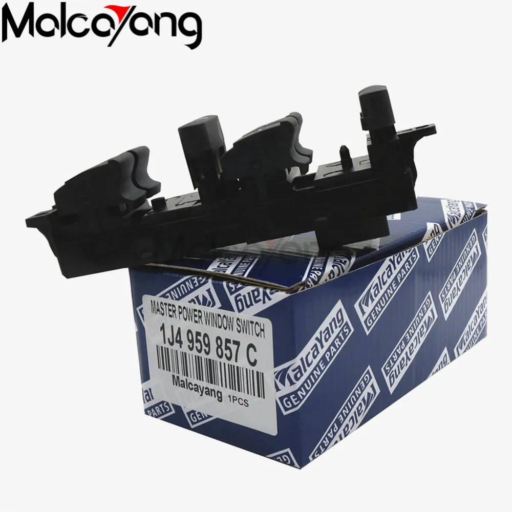 Новый переключатель управления окном Master для Passat B5 красный светодиод 1J4 959 857C 857 C