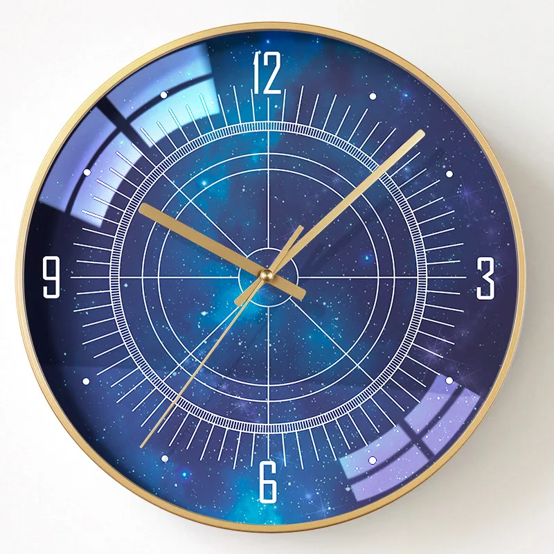 Large Mute Wall Clock Nordic Living Room Mechanism Watch Relojes Madera Pared Home Decoration Modern Design DD55WC | Дом и сад