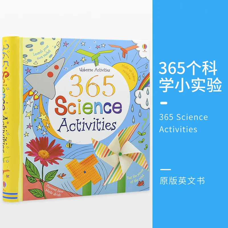 365 Small Science Experiment Activity Books For Primary school  Students Must-read Classics After Class