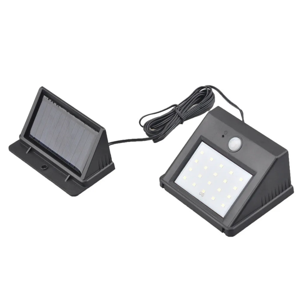 Уличный настсветильник светильник на солнечной батарее с пассивным ИК датчиком