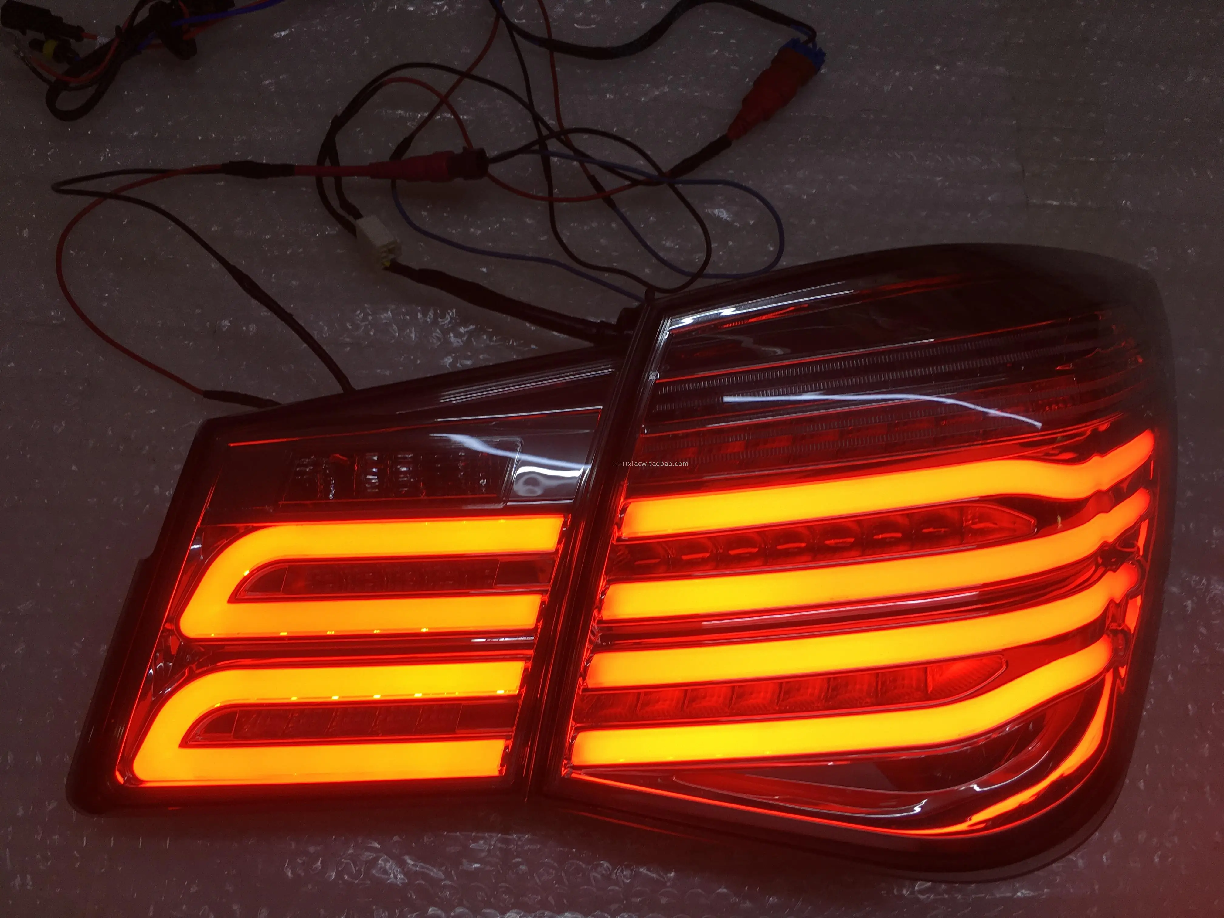 

Chevrolet Cruze LED Rear Lights Tail Lamp 2009-2013 for Mercedes Benz Style Red & Smoke Color WH Type