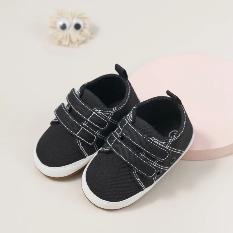 

Кроссовки на резиновой подошве для маленьких мальчиков и девочек, на шнуровке