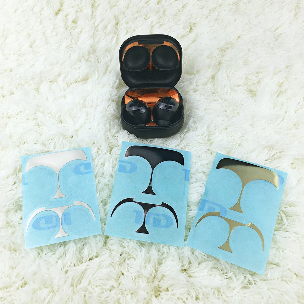 

Earphone Case Metal stickers For Samsung Galaxy Buds Pro Metal Dustproof Film Dust Guard Earphone Case Protect Film For Buds Pro