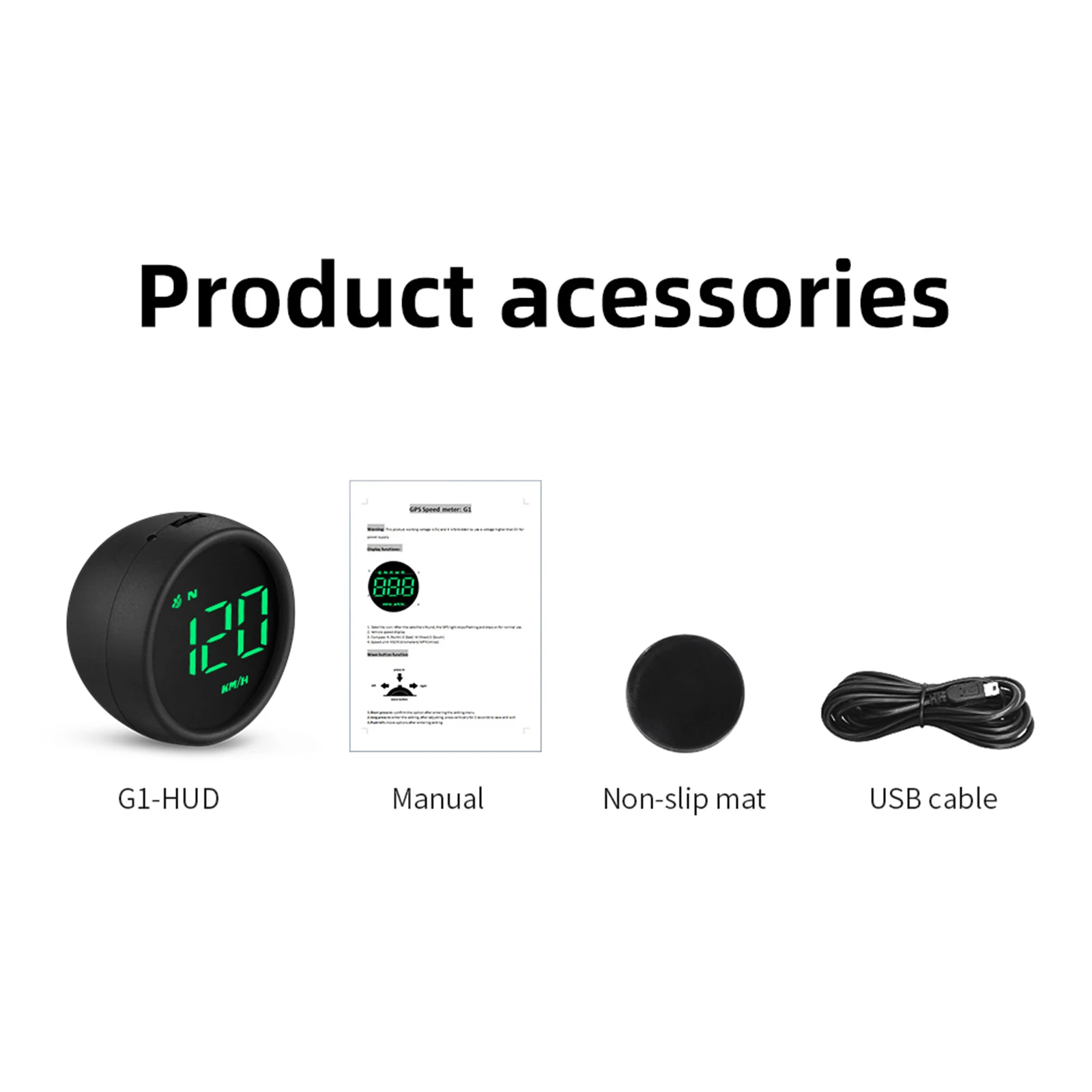 GPS Спидометр Умный Цифровой дисплей Автомобильный Мотоцикл Универсальный с