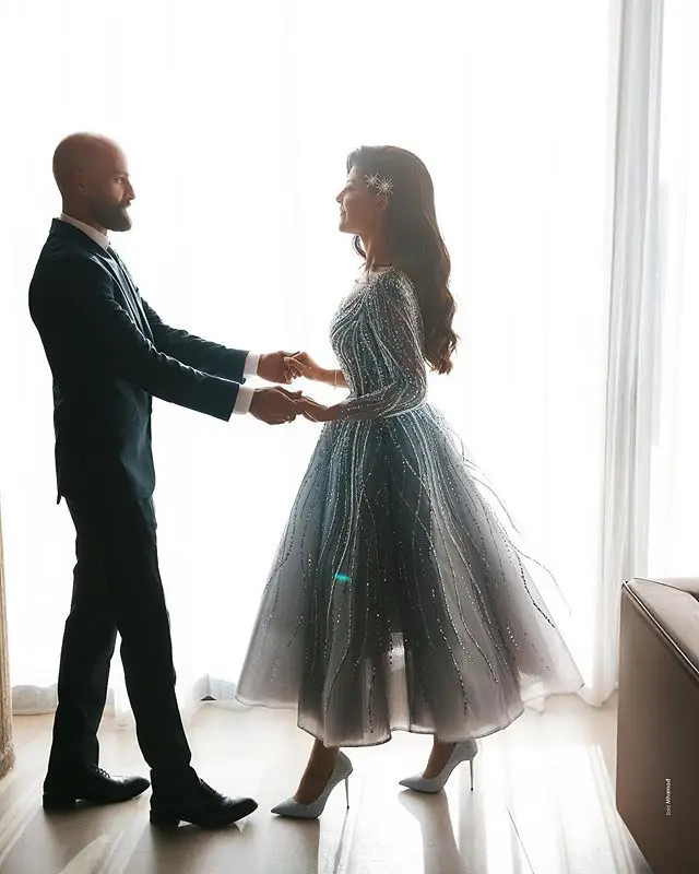 

2021 Lady Fashion One Shoulder Slim Sequins Dress Evening Party Ball Gown