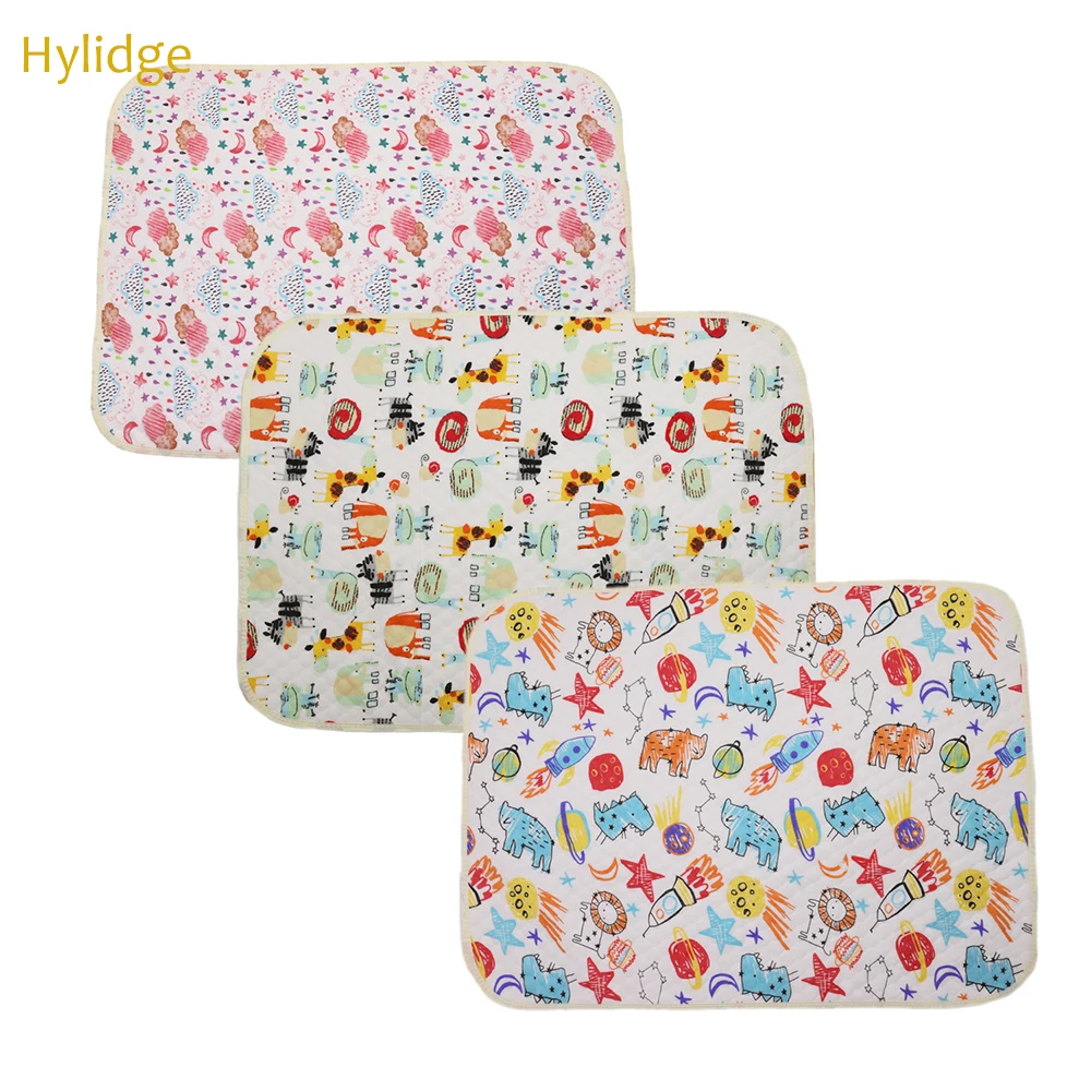 Hylidge многоразмерные водонепроницаемые детские пеленки матрас моющийся коврик