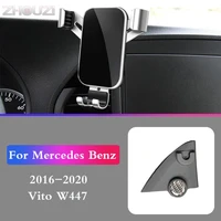 car mobile phone holder mounts stand gps navigation bracket for mercedes benz w447 vito 2016 2017 2018 car accessories