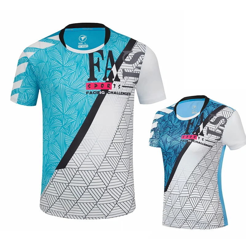 

New sport Tennis shirts Men / Women Gym jogging Running t shirts badminton shirts ,Table Tennis shirts Quick-Dry sport tshirt