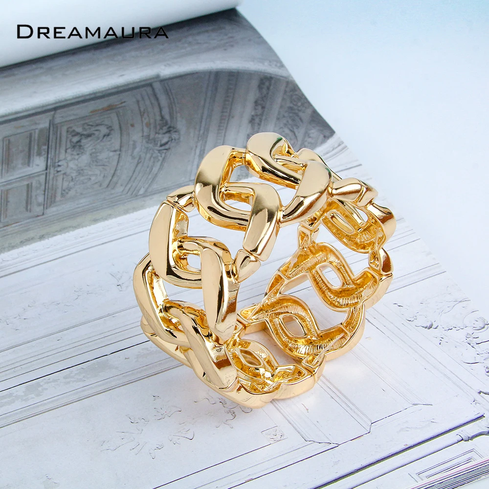 Dreamaura европейские браслеты с регулируемой прочностью в стиле панк женские