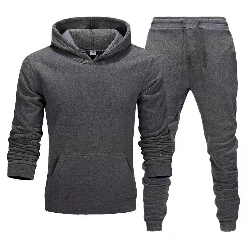 

2020 Autumn New Mens Sports Hooded Sweater Trouser Suit Customization Sudaderas Bluza Hoodie Sweatshirt Pantalon Spodnie