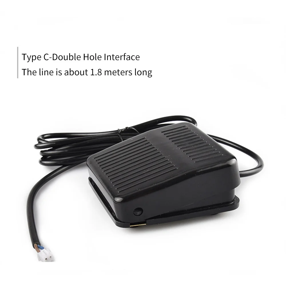 Ножной переключатель мгновенный ножной контроллер 220V Пластик оболочки ножная