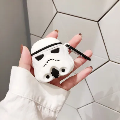 DVS-68 Милый мультфильм 3D авокадо брелок силиконовый чехол для Apple Airpods Мягкий противоударный чехол для New air pod 2 acessorios - Цвет: DVS-68