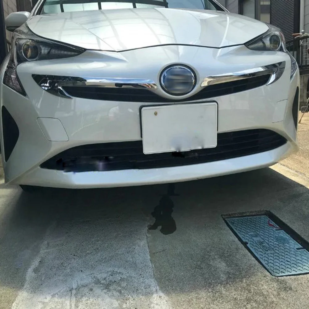 Для Toyota Prius 2016 2017 2018 крышка отделки передней решетки автомобиля ABS хромированный обтекатель радиатора украшение полосы наружных аксессуаров.