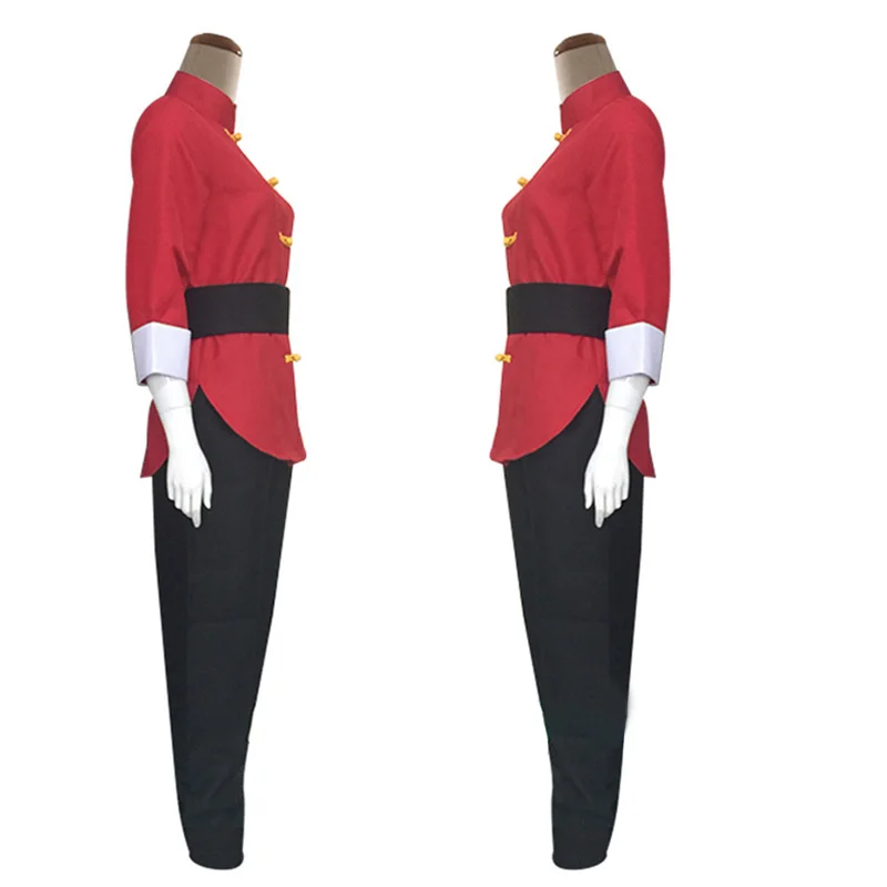 Anime 1/2 Tendou Akane Ranma Cosplay Costume Japanese Uniform Halloween outfit Women Red Suit |