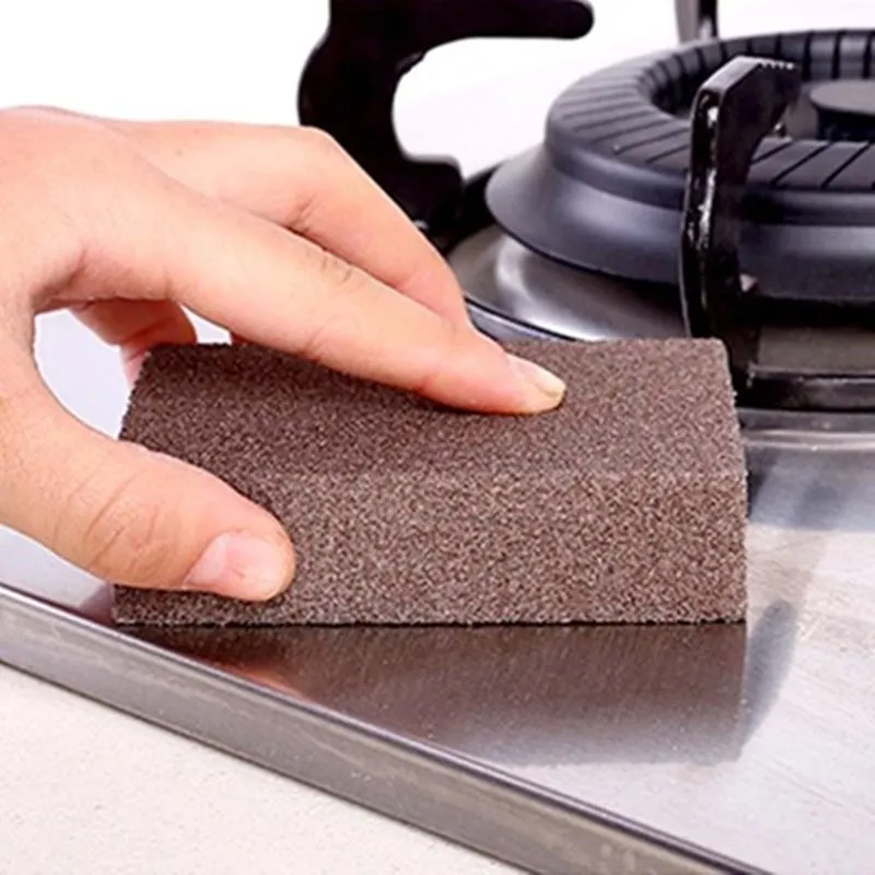 3PCS Burner Cleaning Block Kitchen Pot Bowl Cleaner Bathroom Tile Rust Removing Household Washing Tool | Дом и сад