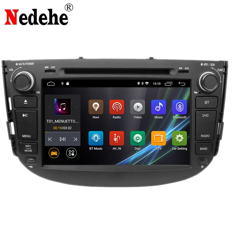 Nedehe Восьмиядерный 2G RAM + 32GB ROM Android 8 1 автомобильный dvd плеер для Lifan X60 автомобильное