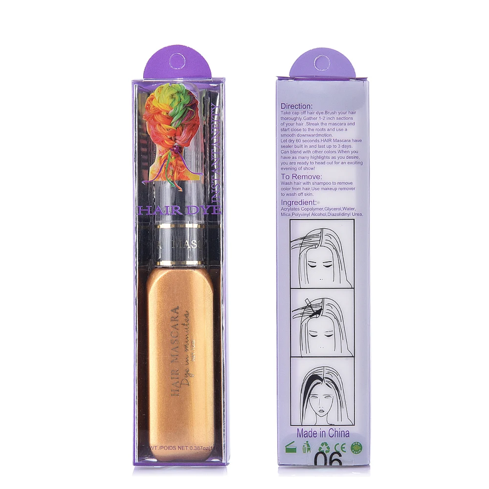 

Washable Color Hair Wax Styling Pomade Temporary Chalk Hair Dye Touchup Disposable Fashion Molding Coloring Mud Cream Home Salon