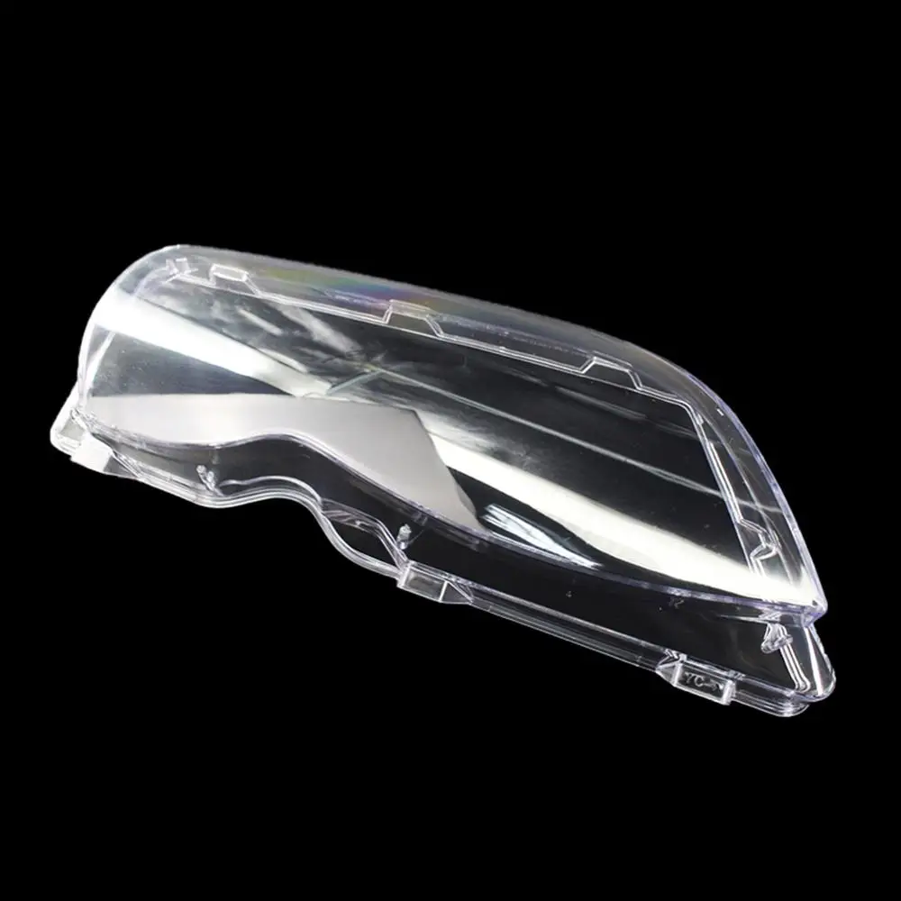 

2 Pcs Car Transparent Headlight Lens Shell Cover Lamp Assembly For BMW E46 2002-2006 4 Doors