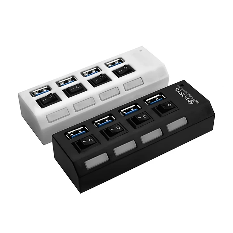 4 порта USB 3,0 разветвитель usb-хаб для настольного ноутбука usb-хаб 3,0 Настольный разветвитель USB3.0 концентратор док-станция Мульти USB ПК Компьютерные аксессуары