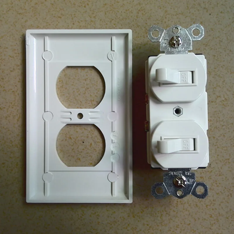 Американский 2-битный переключатель электрический вкл./выкл. С двойным