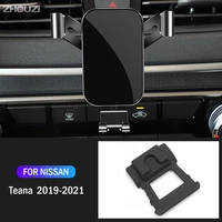 car mobile phone holder for nissan teana j34 2019 2020 2021 air vent stand gps gravity navigation bracket car accessories