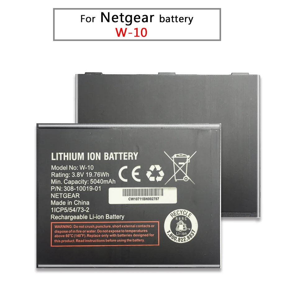 W 10 для NETGEAR NightHawk M1 MR1100 W10 5040mAh запасная батарея мобильного телефона|Аккумуляторы