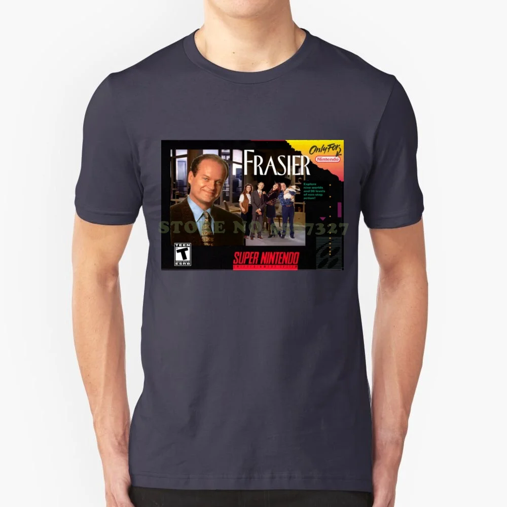 Футболка Frasier Fantasy Vi из 100% чистого хлопка Final Video Games Star Ocean