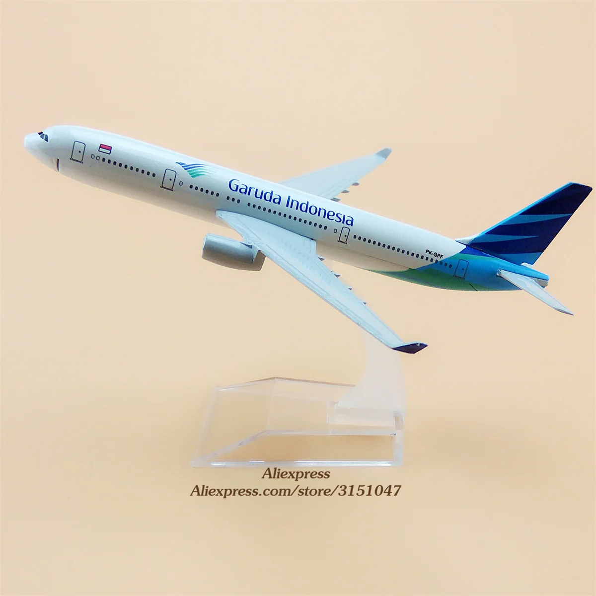 

16cm Alloy Metal Air Garuda Indonesia Airbus 330 A330 Airlines Airplane Model Airways Plane Model Diecast Aircraft Gifts