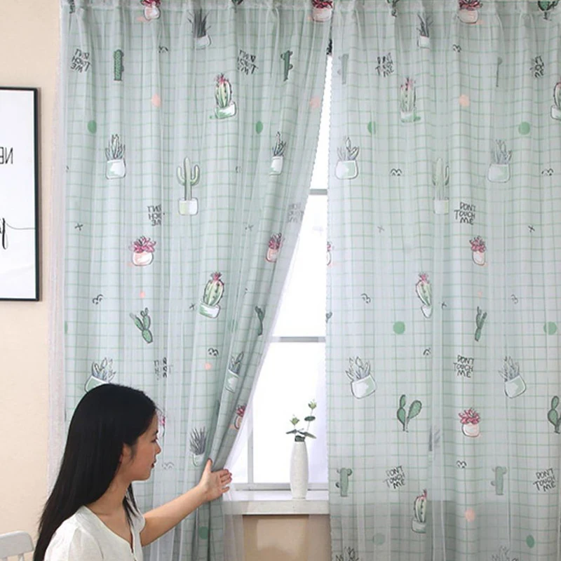 1*1 м Волшебная паста занавеска Тюль дверь окно драпировка панель липучка серый