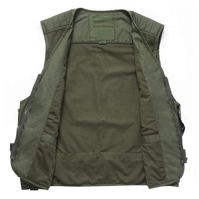 Жилет рыболовный сетчатый мужской жилет с несколькими карманами для фотосъемки