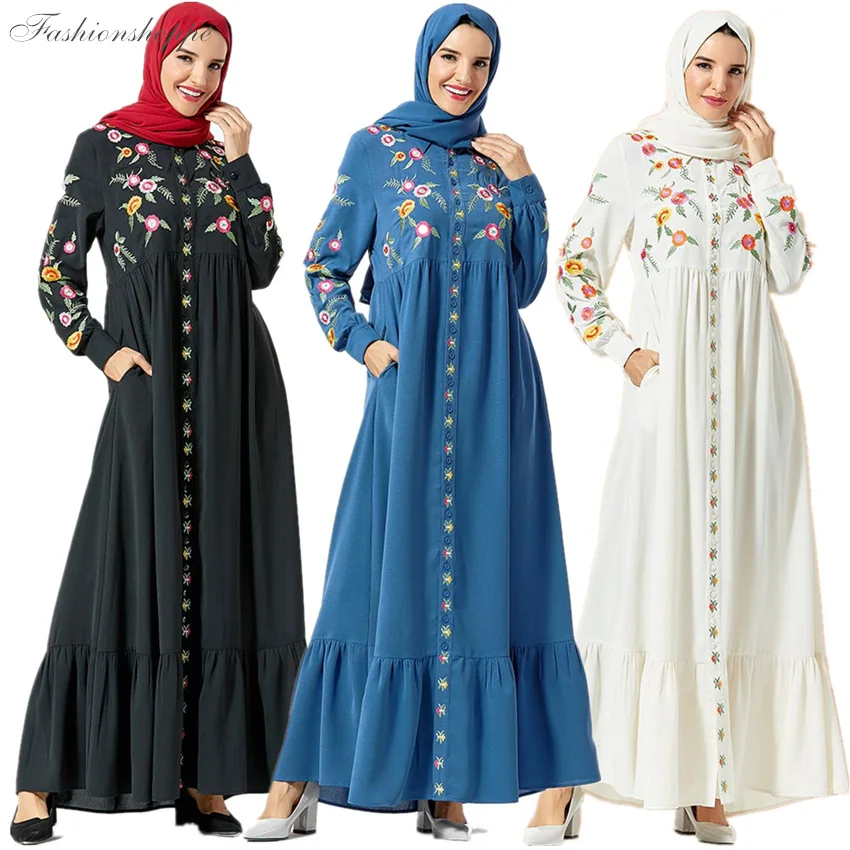 Мусульманское платье Дубай Абая турецкие платья ХИДЖАБ КАФТАН марокаин кафтан