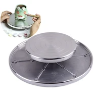 15 30cm double face use aluminum alloy turntable for ceramic clay sculpture platform pottery wheel lazy susan rotating tools