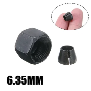 Replacement Collet Cone +Nut For 3701 3708FC 3708F 3707FC 3706 3707F 3705 3703 3700B Router Electric Trimmer Collet Nuts