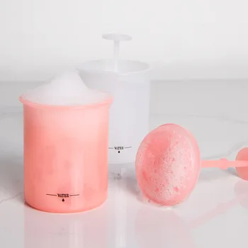 Foaming Clean Tool Simple Face Cleanser Shower Bath Shampoo Foam Maker Bubble Foamer Device Cleansing Cream Reusable 4