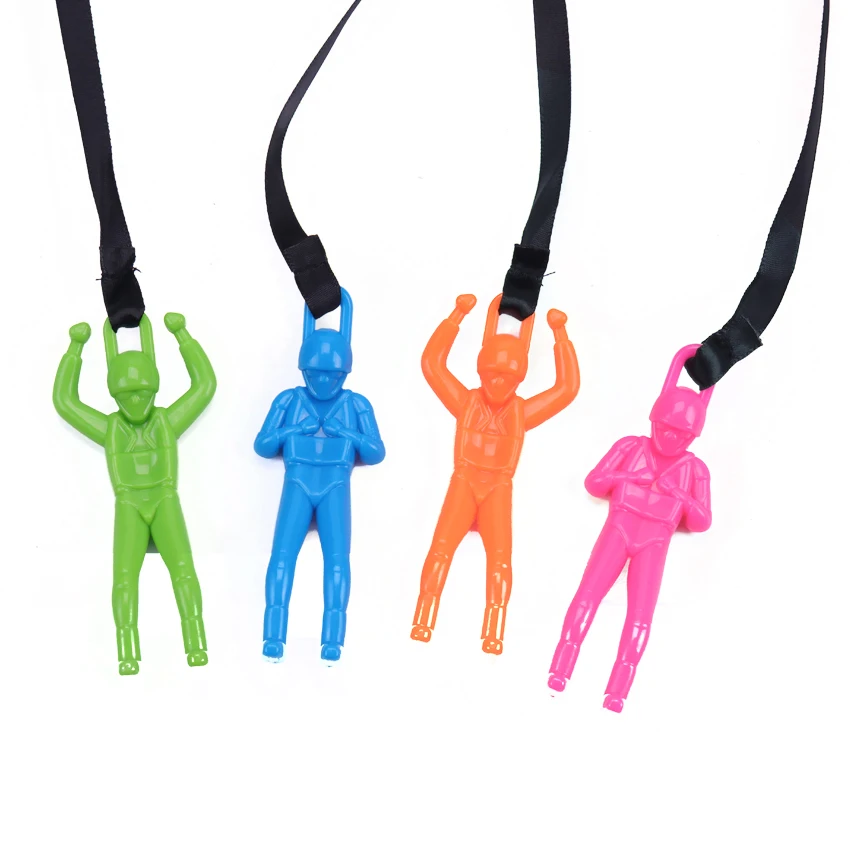 Paracaidismo educativo para ni&ntilde;os, figura de soldado, juego de deportes al aire libre, 1 unidad-3