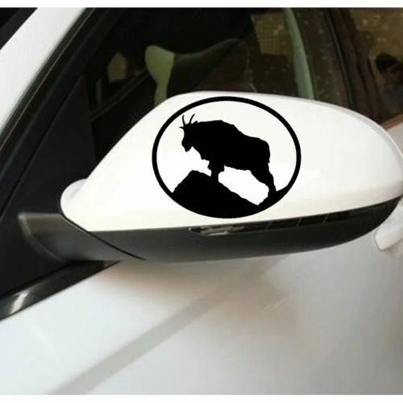 

16*13.1cm Moutain Goat Car Vinyl Laptop Bumper Sticker Funny Car Window Bumper Novelty JDM Drift Vinyl Decal Sticker