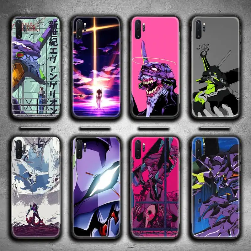 

EVA evangelion Phone Case For Samsung Galaxy Note20 ultra 7 8 9 10 Plus lite J7 J8 Plus 2018 Prime