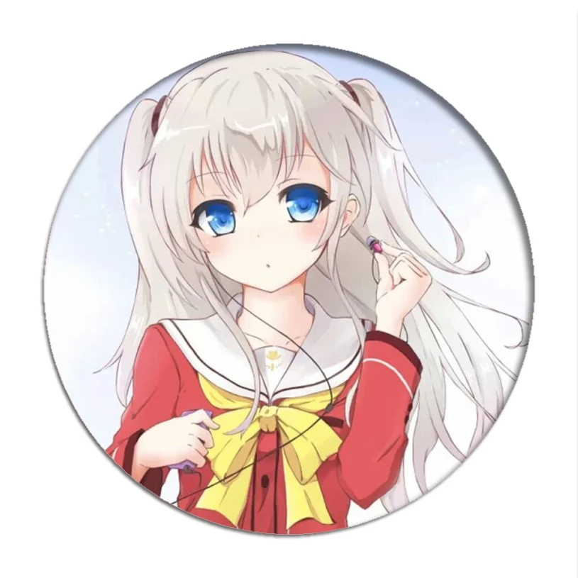 Косплей Шарлотт значки брошь Томори НАО коллекция знаков Юу отосака нагрудная