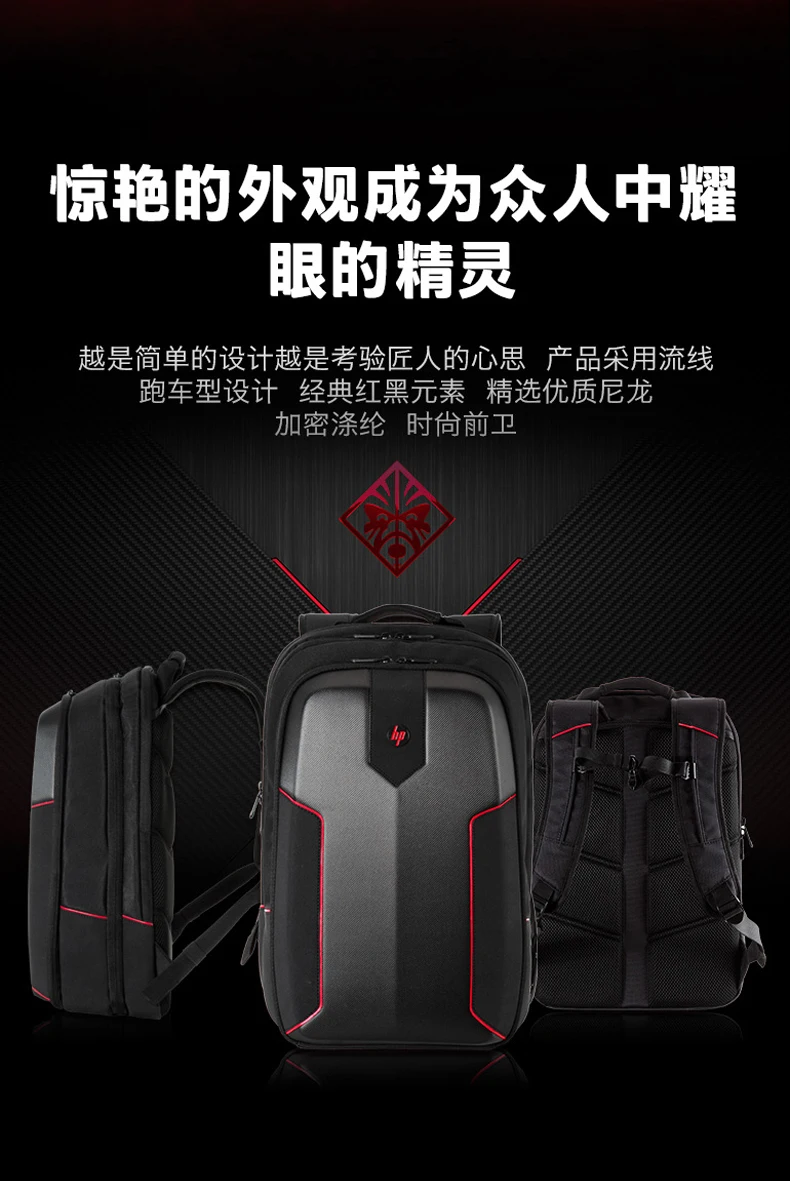 Новейший лучший 1:1 рюкзак для ноутбука подходит для hp ОСА 17,3 дюймов смарт-чехол для hp 15,6 дюймов защитная сумка