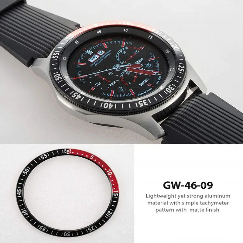 Металлическое кольцо для Samsung Galaxy Watch 46 мм Gear S3 Frontier и классические Смарт часы с
